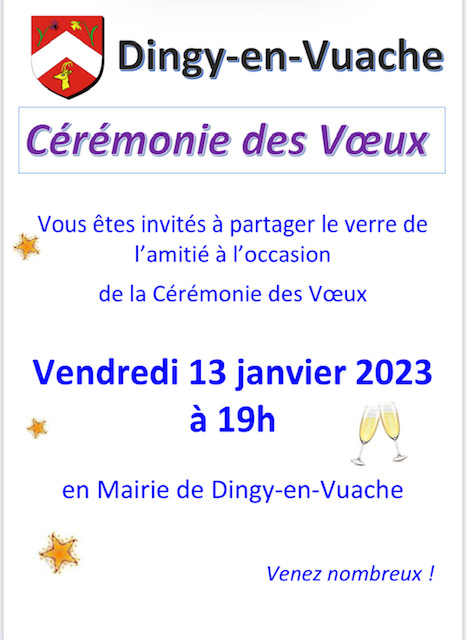Cérémonie des voeux